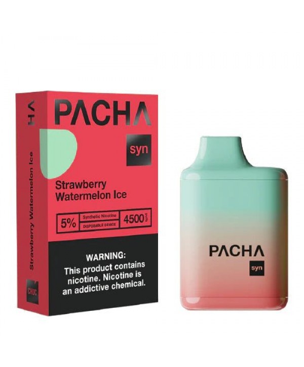 Pacha Syn 4500 Strawberry Watermelon Ice Disposable Vape Pen