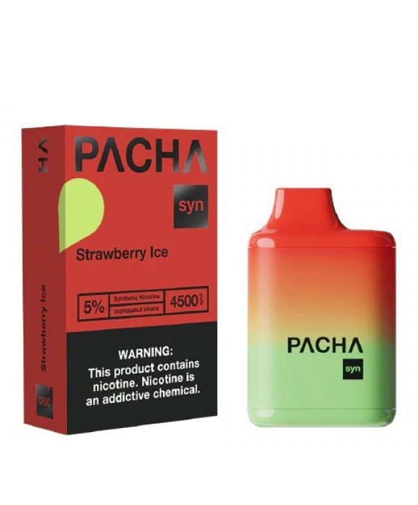 Pacha Syn 4500 Strawberry Ice Disposable Vape Pen