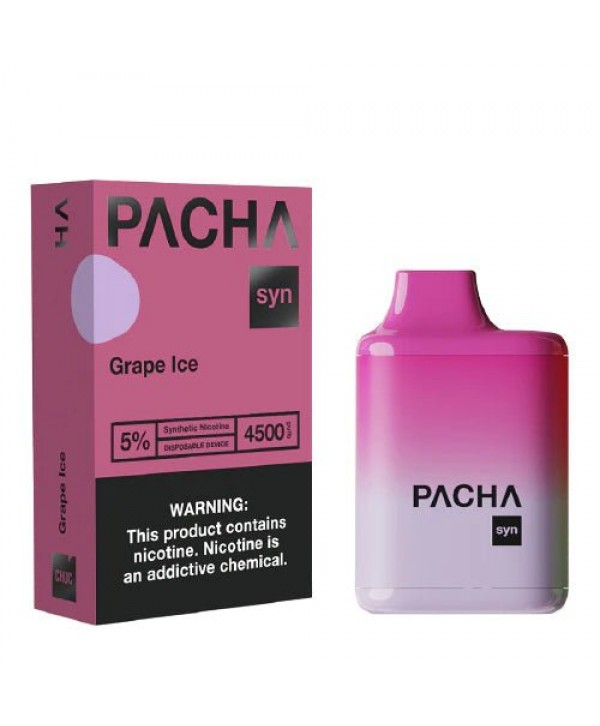 Pacha Syn 4500 Grape Ice Disposable Vape Pen