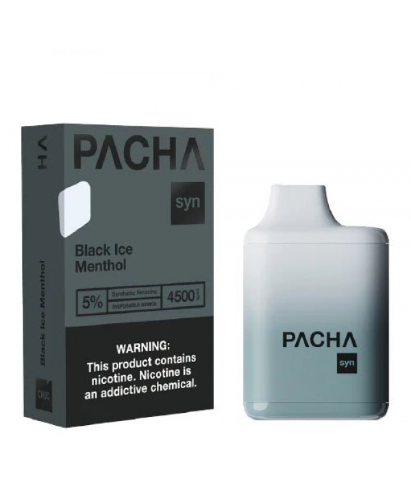 Pacha Syn 4500 Black Ice Menthol Disposable Vape Pen