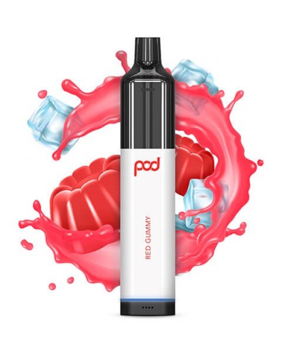 Pod Juice Pod 3500 Red Gummy Disposable Vape Pen