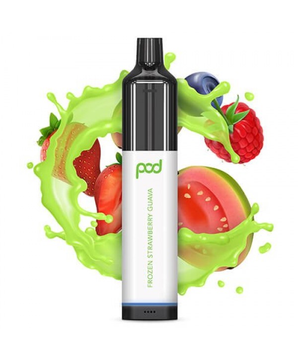 Pod Juice 3500 Frozen Strawberry Guava Disposable Vape Pen