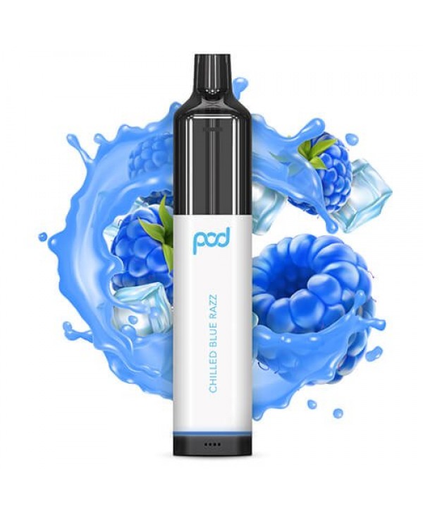 Pod Juice 3500 Chilled Blue Razz Disposable Vape Pen