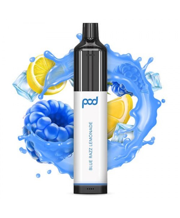 Pod Juice 3500 Blue Razz Lemonade Disposable Vape Pen