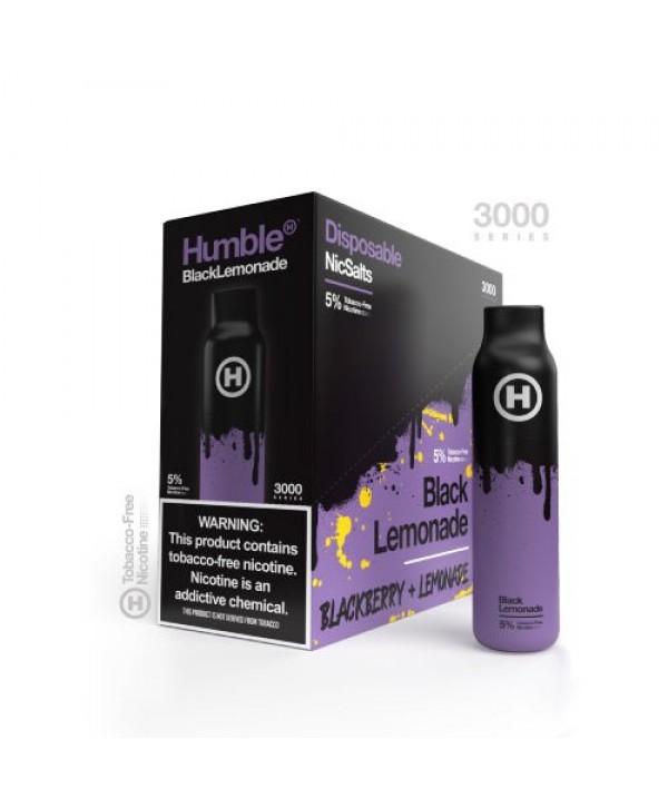 Humble 3000 TFN Black Lemonade Disposable Vape Pen