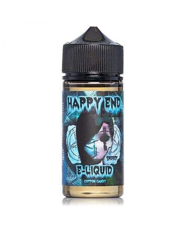 Happy End Eliquid Blue Cotton Candy eJuice