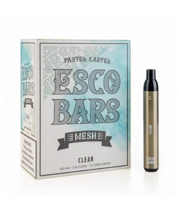 Esco Bars Mesh 2500 Clear Disposable Vape Pen