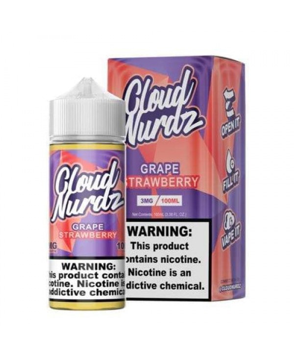 Cloud Nurdz Grape Strawberry Ejuice