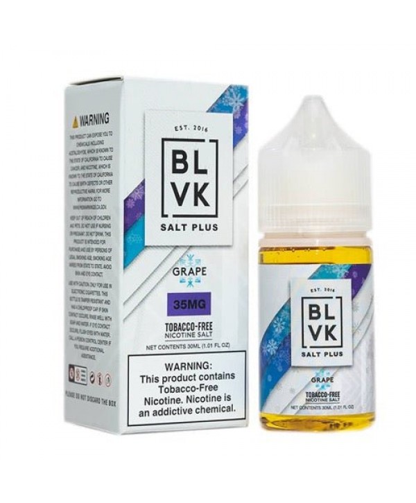 BLVK Salt Plus Grape Ice eJuice